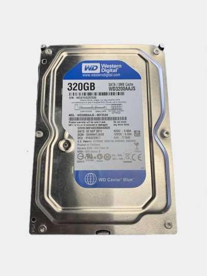 Жесткий диск HDD 320 ГБ WD Blue реставрация