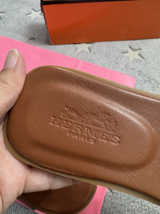 Новые шлепки под Hermes 38 размер