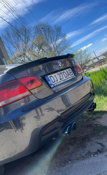 Eleron lip portbagaj BMW Seria 5 F10 2009-2016 model M4 negru lucios