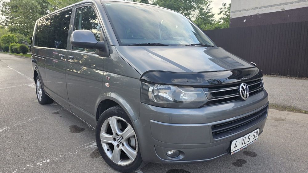 Volkswagen Transporter T5 4Motion * 2.0 TDI * An 2011 * Tracțiune Integrala 4x4 * Cutie Automata * Dublu cabina 5 Locuri * Extralung * Euro 5