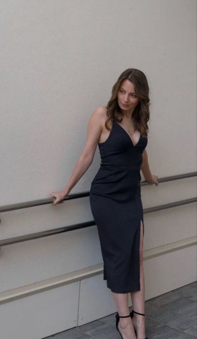 Платье женское черное