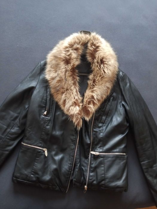 Кожено дамско яке