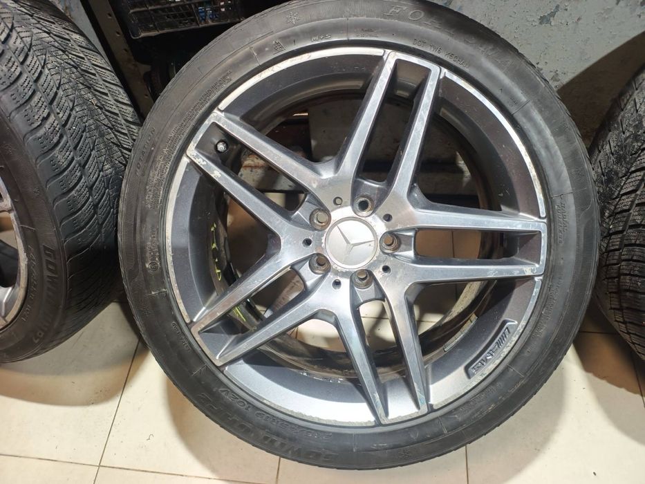 Продавам джанти + гуми  19 AMG W222 Mercedes Benz S class