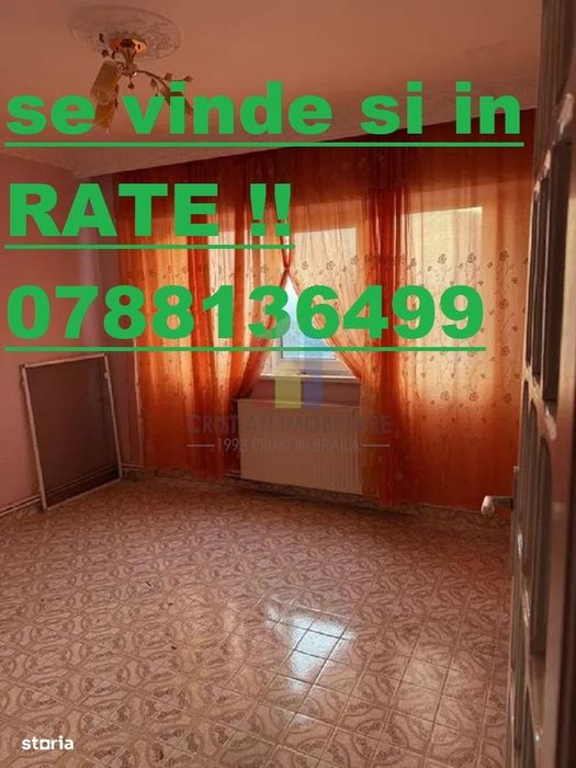 Posibilitate RATE! 2 camere, etaj 3, Vidin