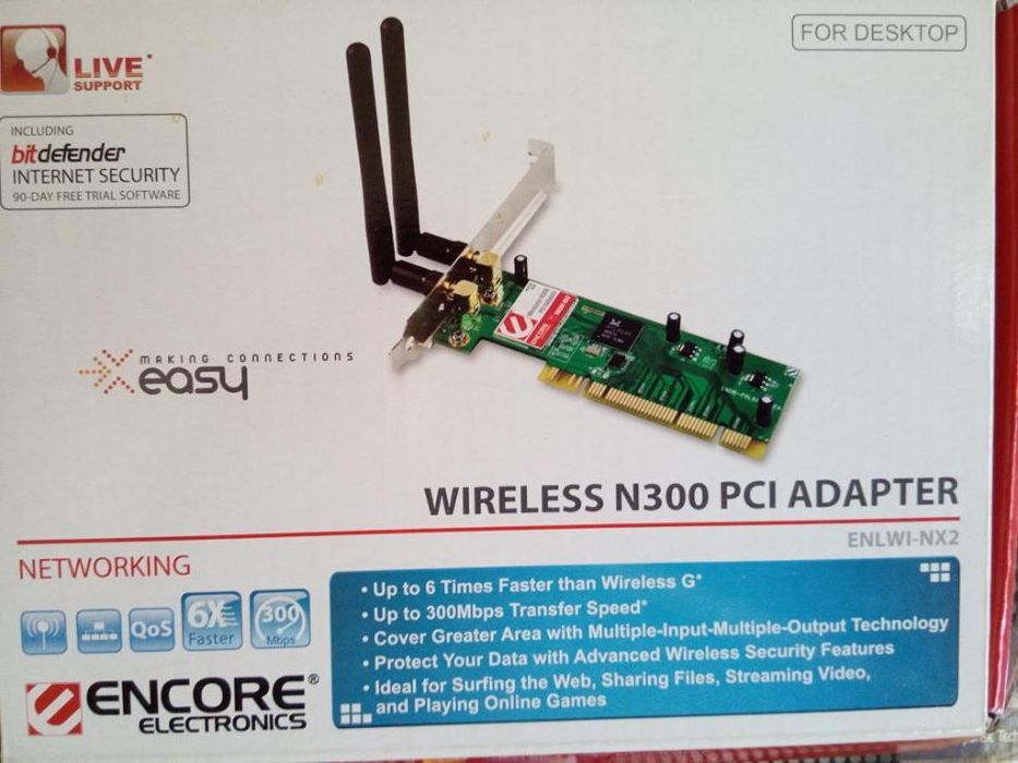300 Mbps Бърза Безжична Карта