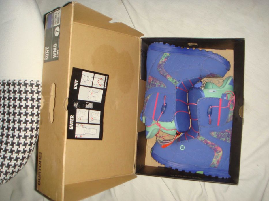 Детские профессиональные Оригинал США Burton  ботинки для сноуборда