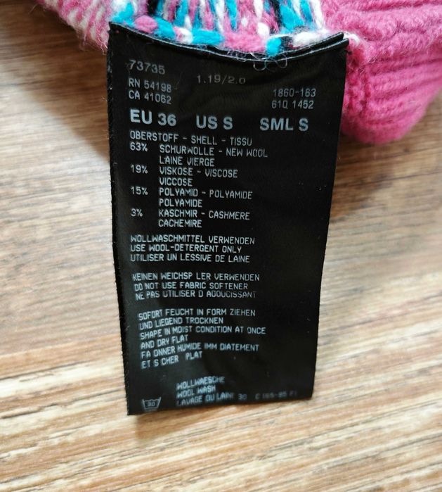 Bogner Дамски розов пуловер размер S