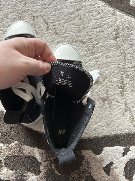 Tenisi inalti negri H&M 34