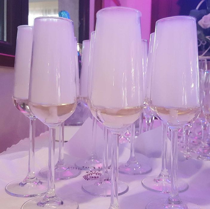 Artificii exterior, Fum greu-gheață carbonică artificii dansul mirilor