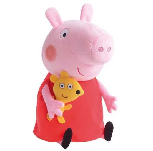 Голяма Плюшена играчка Пепа Пиг и Джордж Peppa Pig