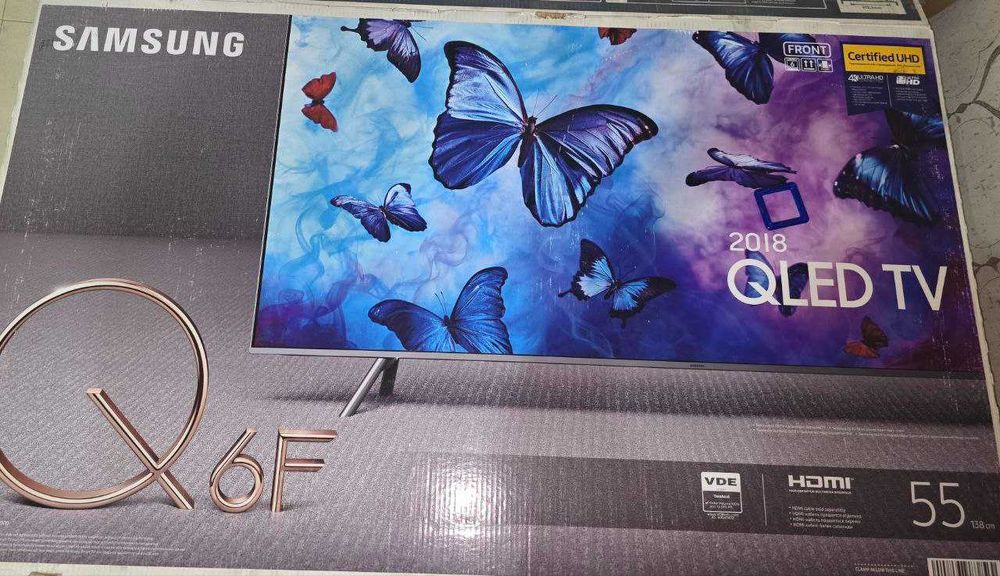 Samsung Q6F 55 2018 Smart TV (на запчасти)