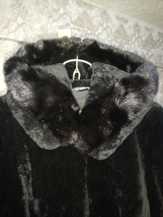 Шуба, Мутон в сочетании с норкой