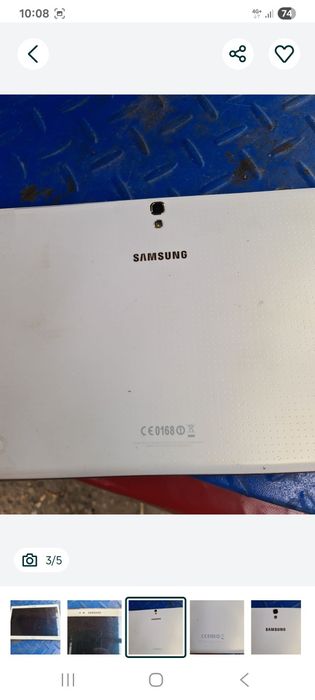 Tableta Samsung SM-T800 Galaxy TabS 10.5'