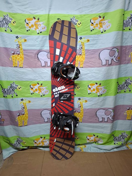 Placa snowboard 147 cm Elan cu legaturi snowboard boots