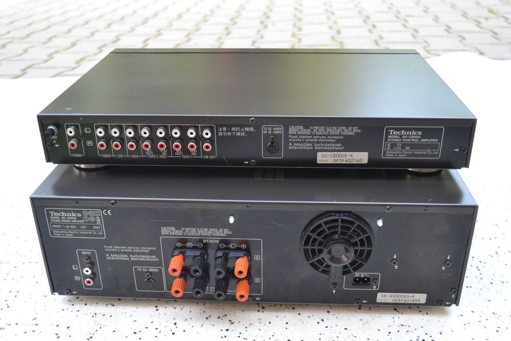 Amplificator Technics SE A 900 S+ Preamp SU C 800 U