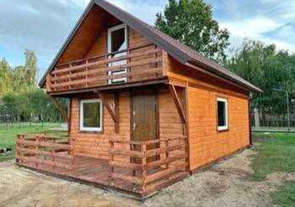 Vând cabane din lemn cu izolație