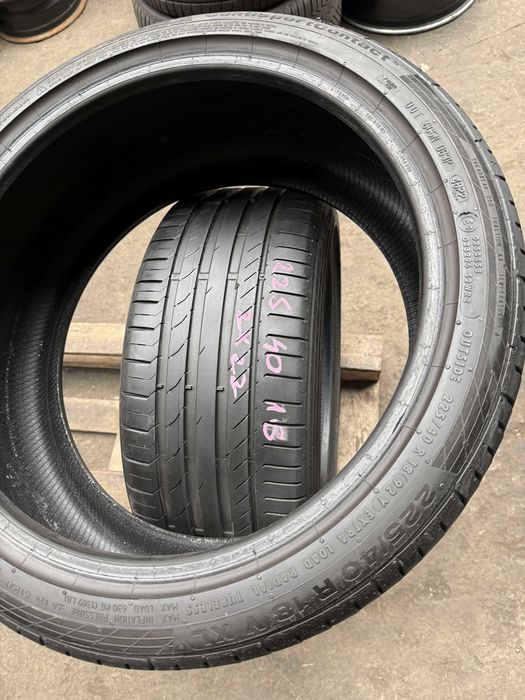 2x Anvelope Vara 225/40 R18 - Continental Conti Sport Contact 5