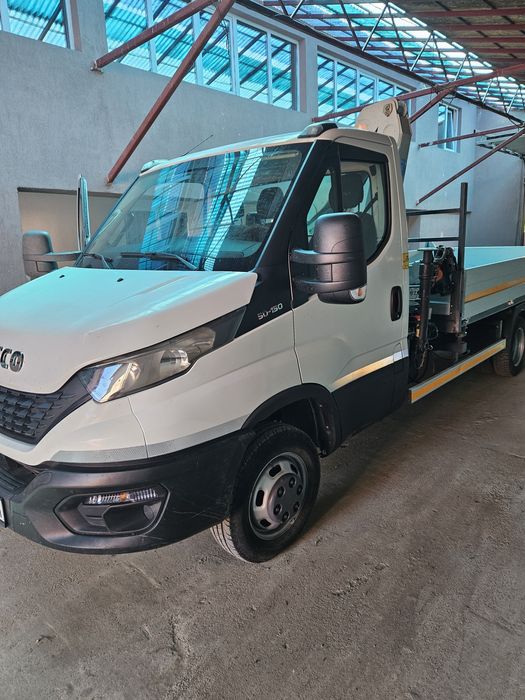 Iveco cu macara basculabil cat b
