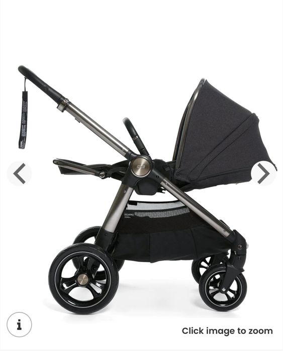 К-т количка Mamas & Papas Ocarro Onyx + кош за новородено и аксесоари