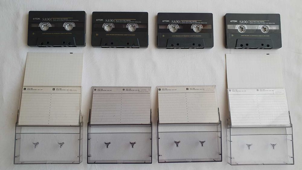 Аудио касети TDK SA90, TDK SA100, TDK SA60