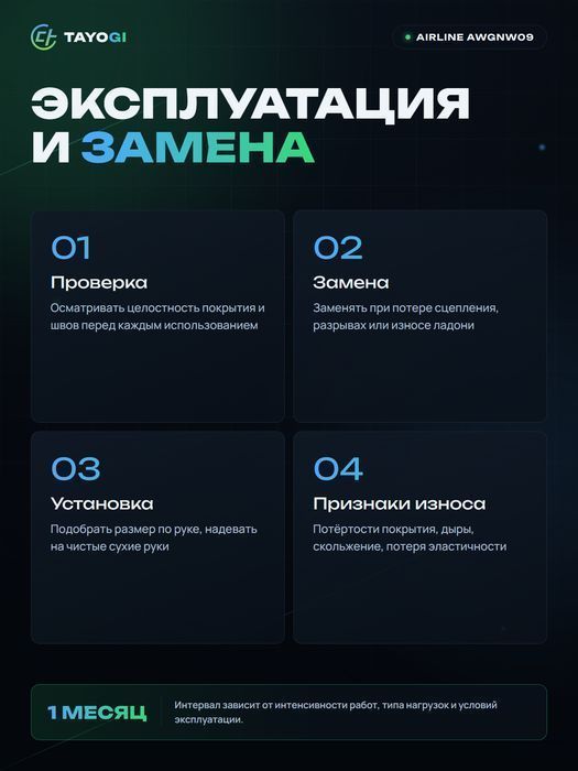 Перчатки женские AIRLINE AWGNW09