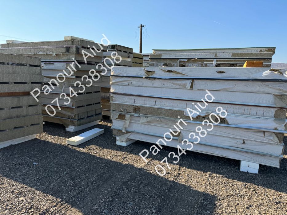 Acoperis din Panou Sandwich cu vata bazaltica oferta limitata