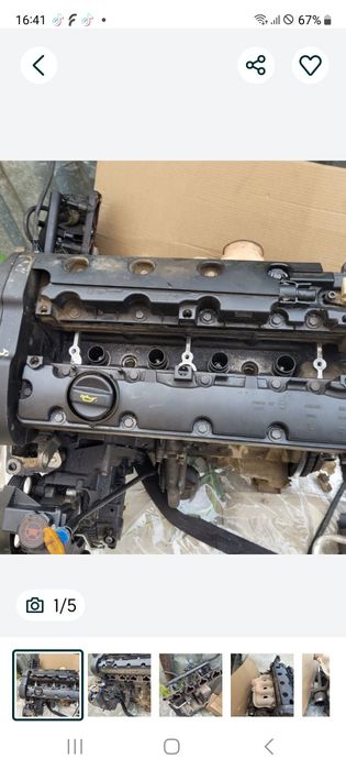 Продам двигатель на пежо ситроен на запчасти