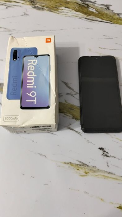Редми 9Т в хорошем состоянии работает отлично