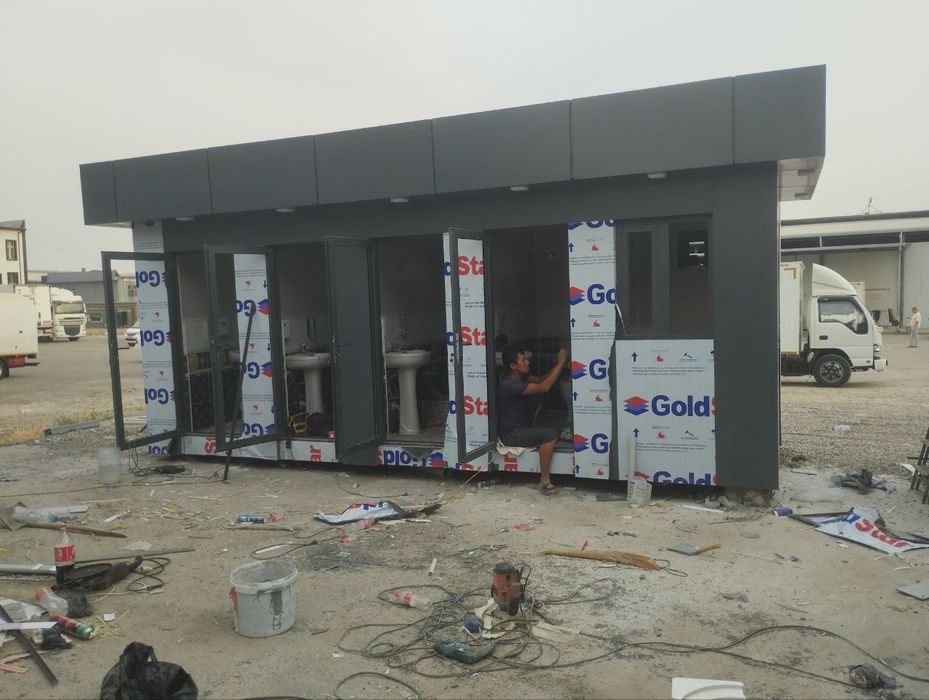 Kontayner uylar dukonlar