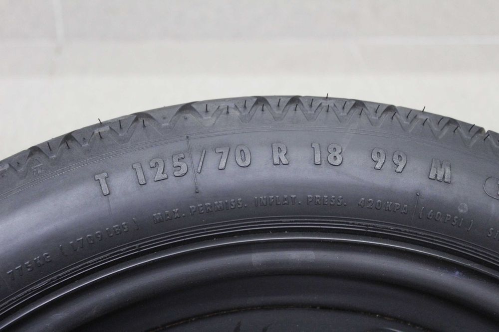 Резервна гума (патерица) 18" VW Touran, Caddy, Golf