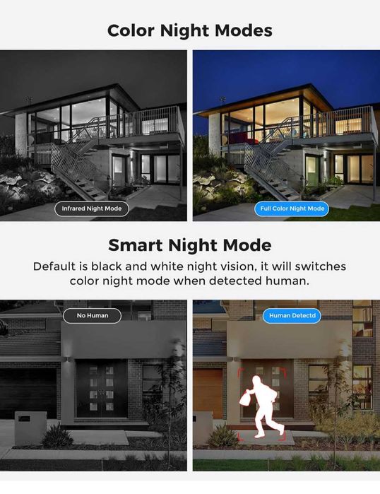 Безжична охранителна камераHiseeu 30Xоптично увеличение3MP PTZ 250фута