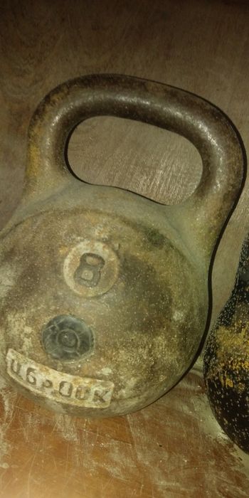 гиря, гантели, 8, 16, 24кг