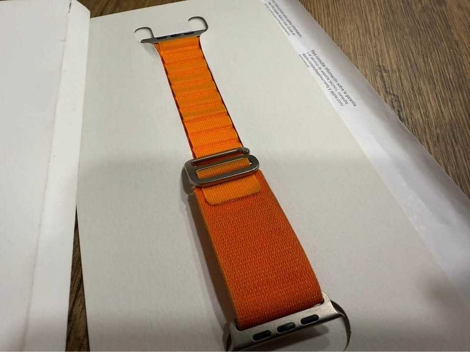 Каишки за Apple Watch Ultra Titanium Milanese Loop L Silicone Blue