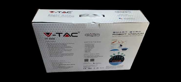 V-TAC VT5556 Смарт прахосмукачка робот – много добро състояние, всички аксесоари
