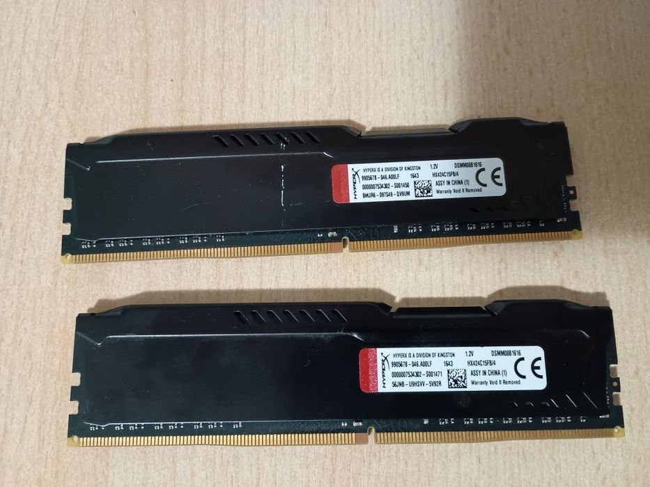Vand Memorie RAM HyperX Fury 2x4GB 2400GhZ