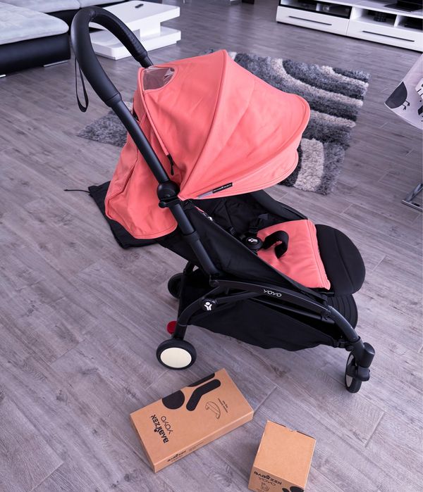 Cărucior sport BABYZEN YOYO², culoare Ginger, stare aproape nouă