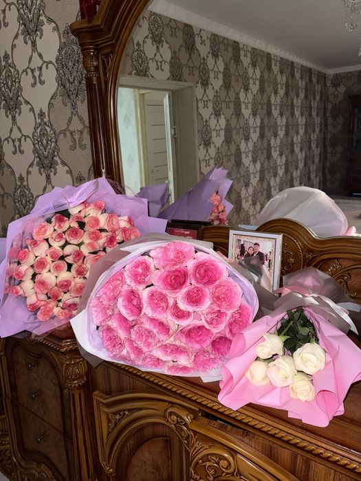 цветы 7.000тг букет свежий