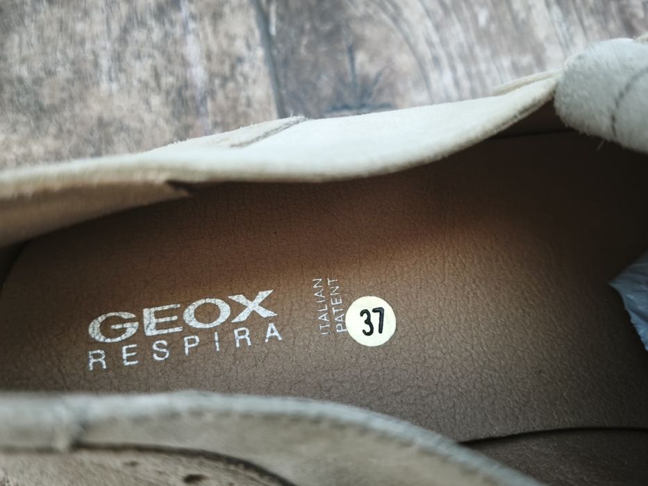 Geox, обувки естествена кожа, номер 37
