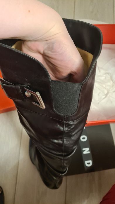 Италия, 38р, димесезон ботфорты