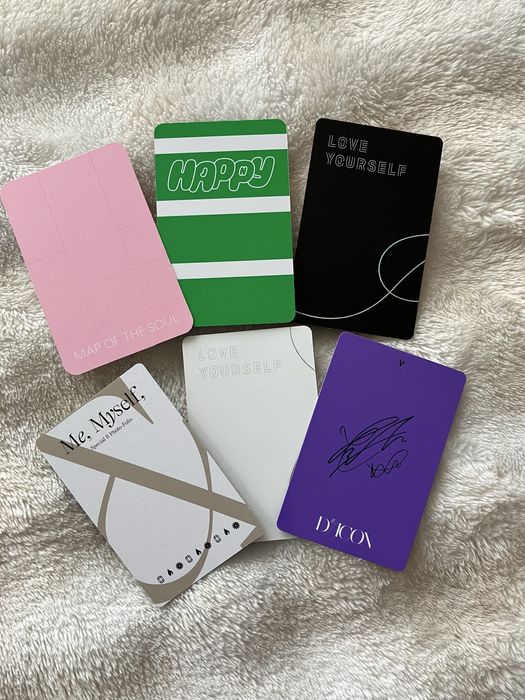 Официални картички на BTS/БТС/Kpop