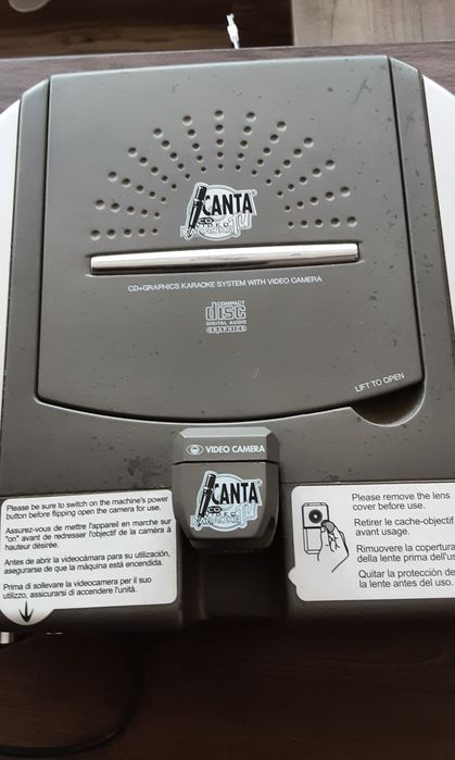 CD Graphics karaoke System Witherspoon video camera