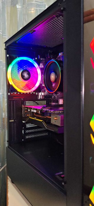 Добро Гейм PC Ryzen 5 5500/16Gb/512GB SSD+500Gb HDD/RX 5600XT/Гаранция