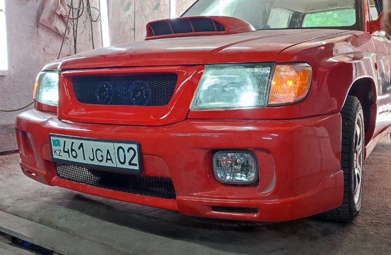 Бампер на субару форестер сф сти 2 м