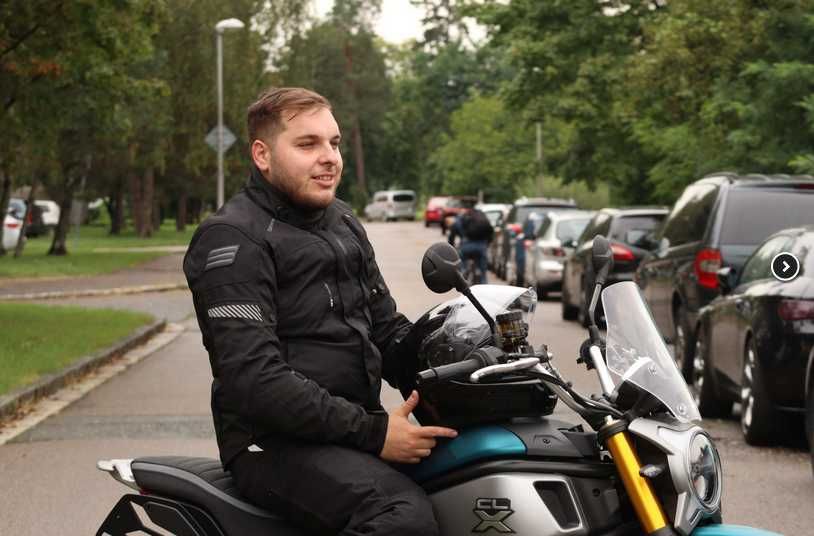 Geaca Moto RENO NOUA protectii nivel 2 + 2 mesade termica+impermeabila