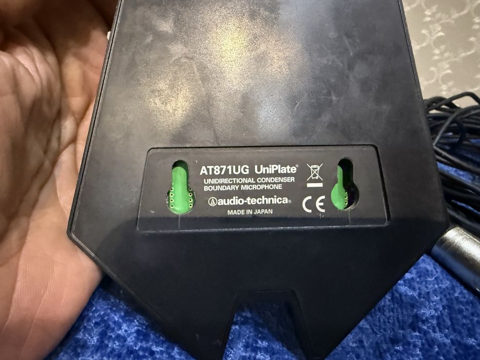 * Audio-Tehnica AT871UG UniPlate® конденсаторный микрофон оригинал б/у
