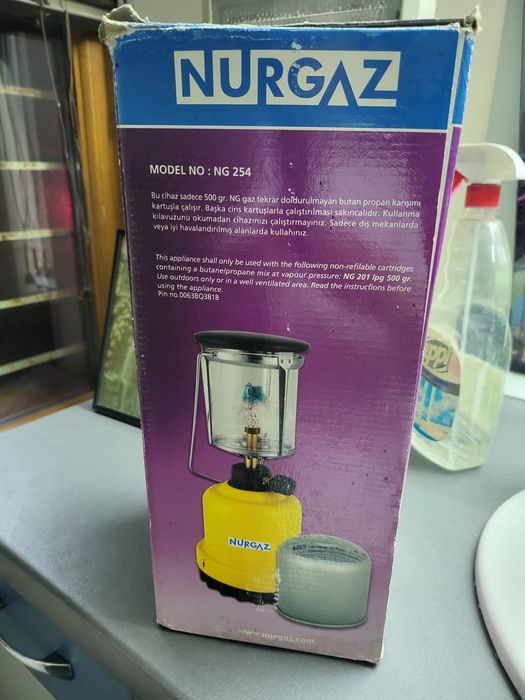 Lampa cu gaz camping