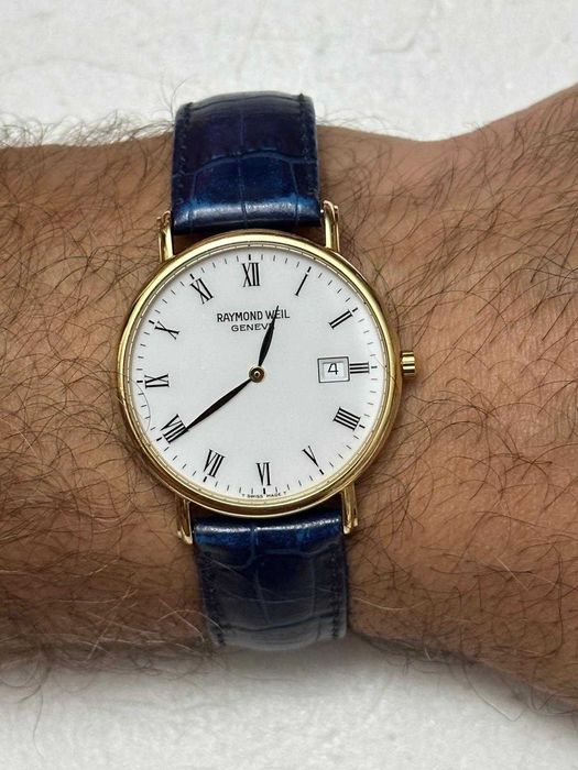 CEAS AUR 18K RAYMOND WEIL - Editie Limitata - 34mm - 14.35g -550lei/gr
