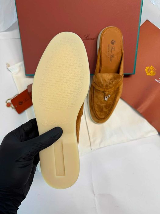 Papuci Lora Piana PREMIUM Full Box, Mărimi 35/40, 100% Piele Naturală