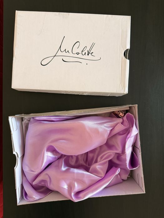 Pantofi Ancolette roz pudra