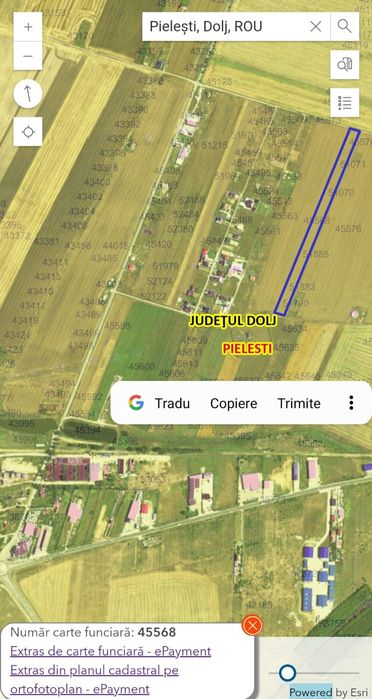 Vand teren intravilan